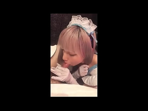 ❤️ Japanese Idola [mayuka], costume ancilla Gallica, pars 1, blowjob and jerk off with lotion at la.mouthporn.ru